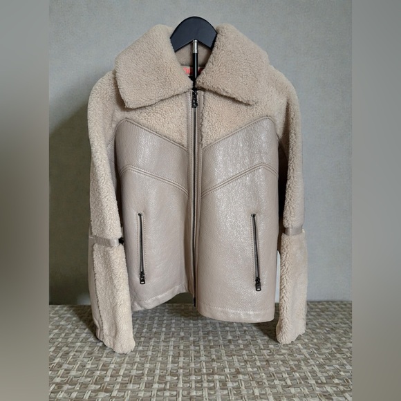Bogner Jackets & Blazers - Bogner Cream Real Shearling Jacket —Rare